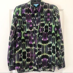 L’AMOUR Nanette Lepore Sheer Blouse